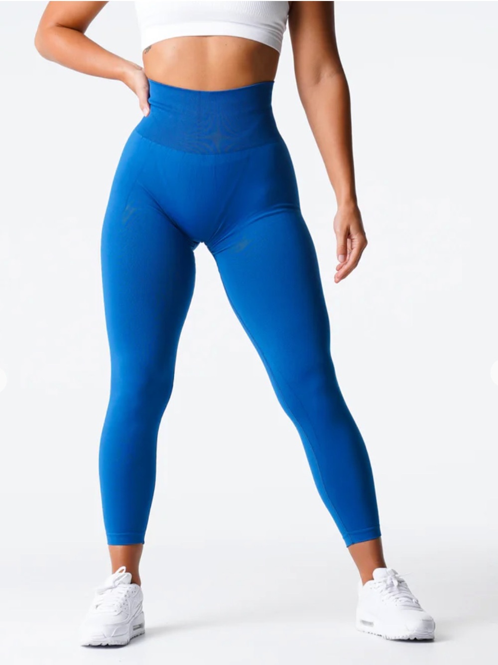NVGTN Midnight Blue Solid Seamless Leggings S:S
